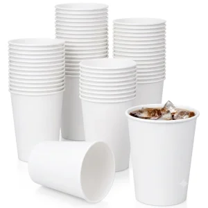 6 oz White Paper Cups